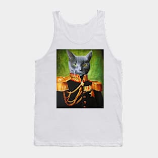 Henry The Cat / Naval Officer Tank Top